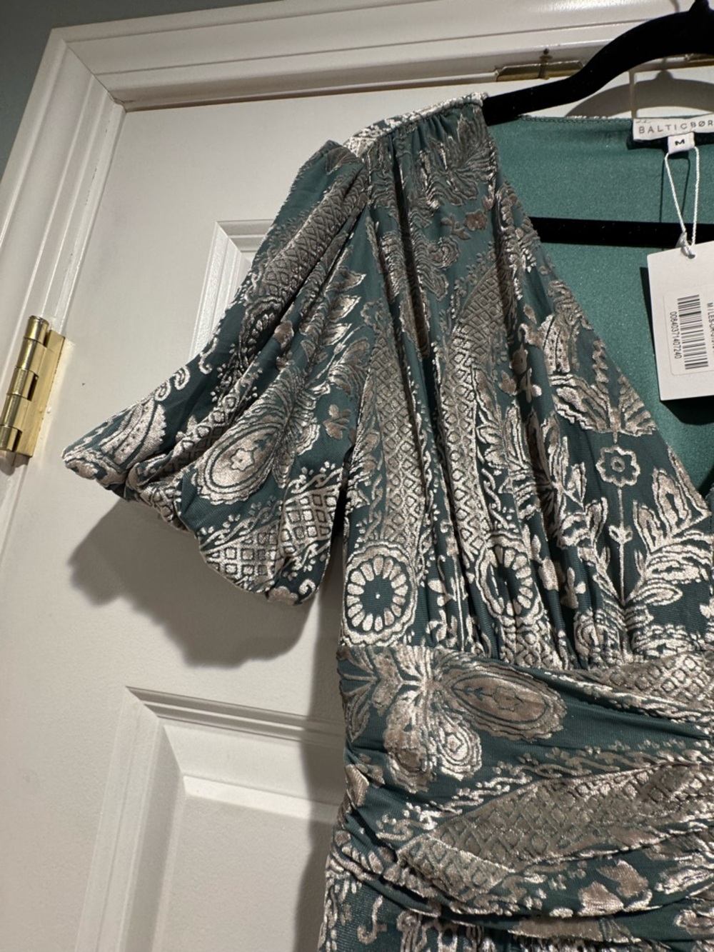 NWT! Baltic Born Leslie Velvet Maxi Dress - Picture 7 of 9